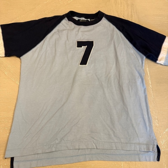 Kids Long Sleeve Tee with Number 7 Design - Picture 1 of 5